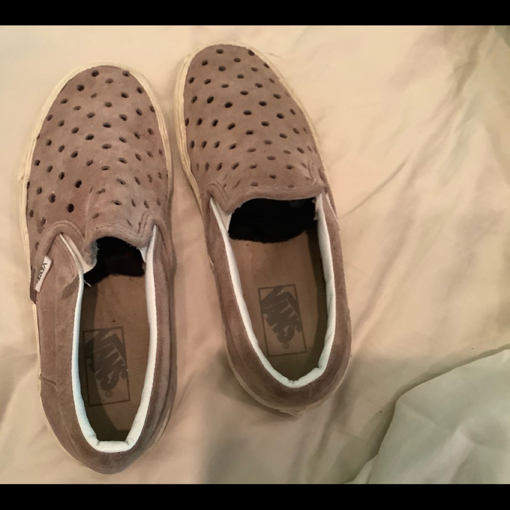 Vans Suede Slip Ons